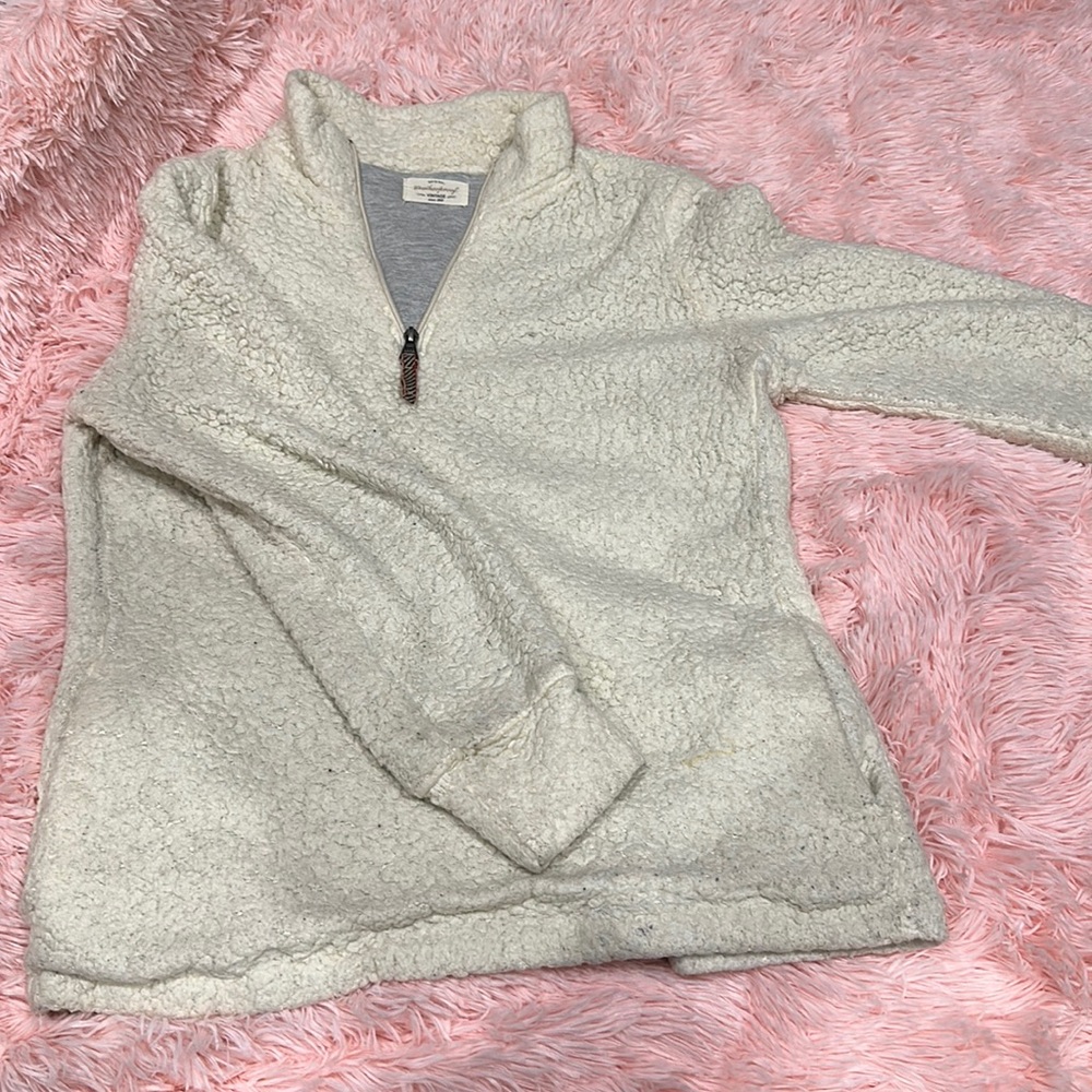 Weatherproof Vintage Women's Frosty Tipped Sherpa Pullover